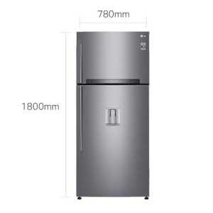 LG 2 Door Refrigerator -...