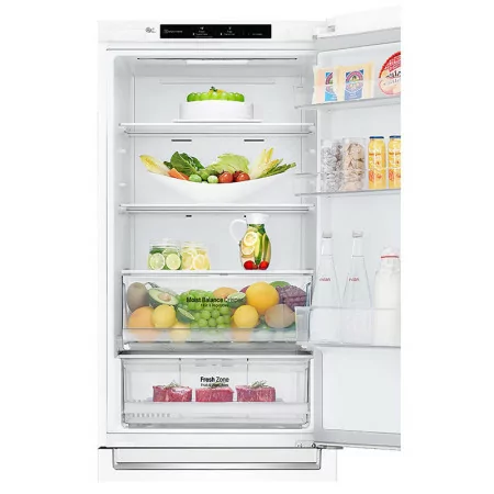Frigorífico Combinado LG - GBB61SWJMN - 341L - (Branco / No Frost)|LG|8806091013828