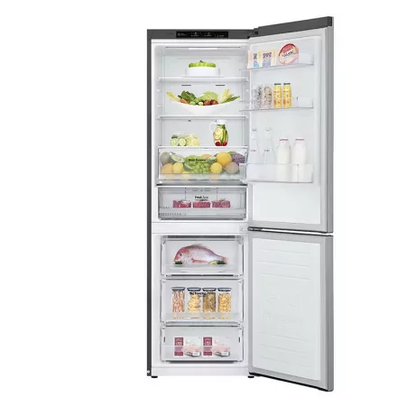 Frigorífico Combinado LG - GBB61PZJMN - 341L - (Inox/ No Frost)|LG|8806091013750