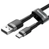Cabo USB-A 2.0 / USB-C Baseus - 1M - Cinza/Preto|Baseus|6953156278202