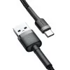 Cabo USB-A 2.0 / USB-C Baseus - 1M - Cinza/Preto|Baseus|6953156278202