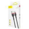 Cabo USB-A 2.0 / USB-C Baseus - 1M - Vermelho/Preto