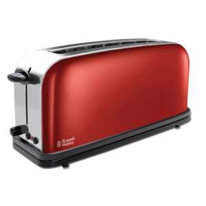 Flame Red 2-Slice Toaster -...