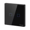 Interruptor Inteligente Wi-Fi Sonoff - T3EU2C-TX - 2 Zona Touch - Preto|Sonoff|6920075727616