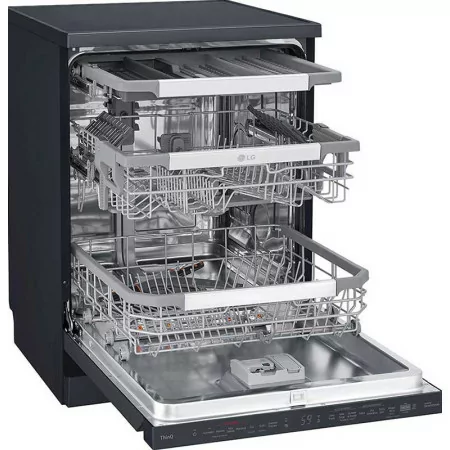 Máquina de Lavar Loiça LG 14 Conjuntos DF455HMS - 3 Cestos - QuadWash™ - TrueSteam™