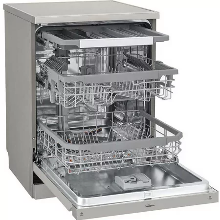 Máquina de Lavar Loiça LG 14 Conjuntos DF222FPS - QuadWash™ - TrueSteam™