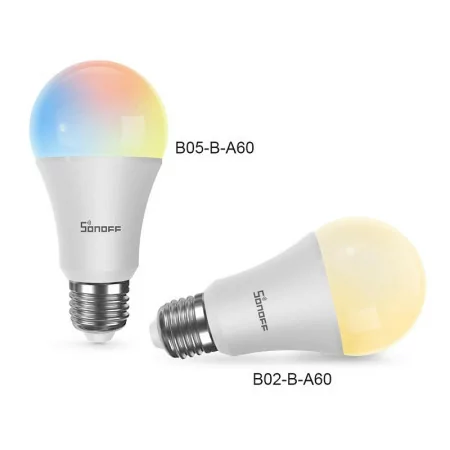 Lâmpada Inteligente Wi-Fi Sonoff - Branca - 2700K-6500K - 9W|Sonoff|6920075777161