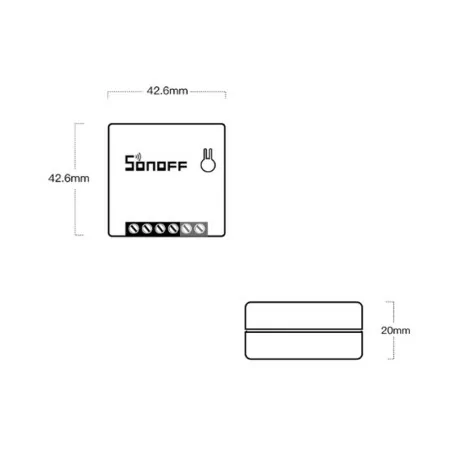 Smart Switch Sonoff - Módulo Interruptor - Mini R2|Sonoff|6920075776195