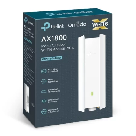 Access Point TP-Link - EAP610-Outdoor - AX1800 Dual-Band Wi-Fi 6 - Indoor/Outdoor|Tp-link Omada|6935364010232