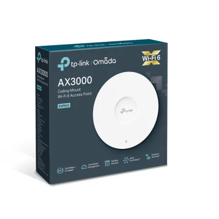 Access Point TP-Link - EAP650 - AX3000 Dual-Band Wi-Fi 6 - Tecto|Tp-link Omada|4897098683545