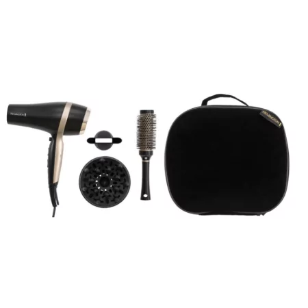Remington Salon Smooth Hairdryer + Brush Kit - D6940GP