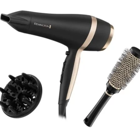 Remington Salon Smooth Hairdryer + Brush Kit - D6940GP