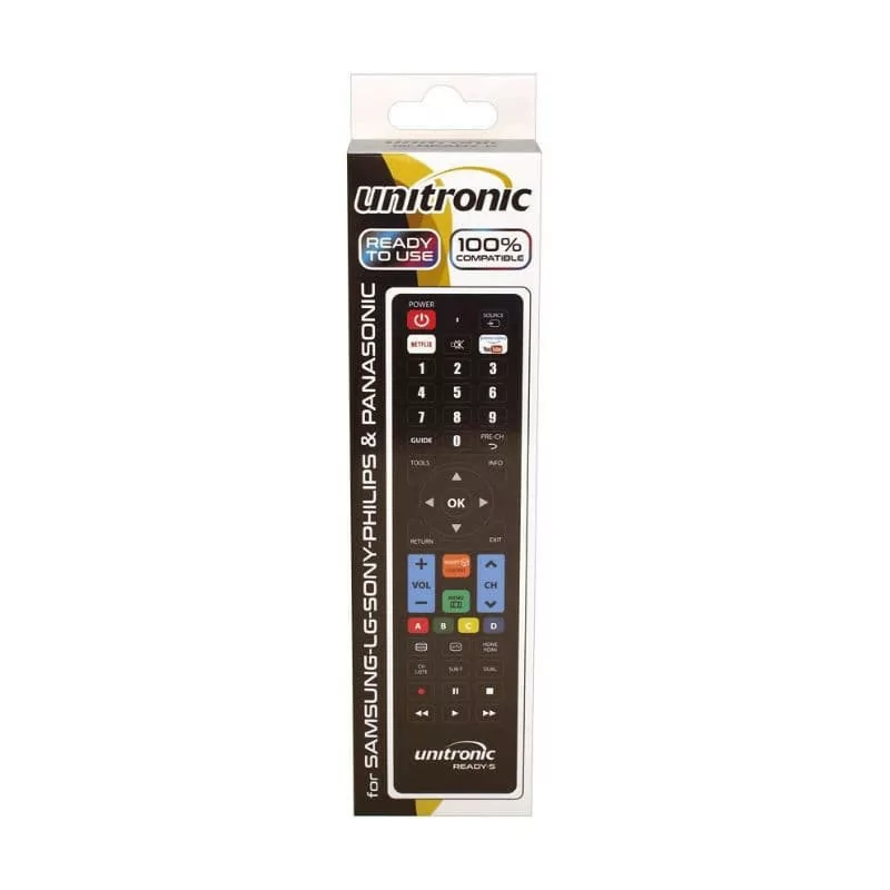 Comando Universal TV - Samsung / LG / Sony / Philips / Panasonic - Unitronic