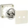 Tomada de Antena TV Parede - Conectores IEC 5-1000Mhz 75Ohm|NIMO|8436300899686