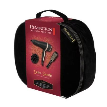 Remington Salon Smooth Hairdryer + Brush Kit - D6940GP