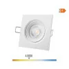 Downlight LED Quadrado de Embutir 5W - 4000K - Luz Dia - Branco|EdM|8425998316339
