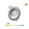 Recessed Round LED Downlight 5W - 3200K - Warm Light - Gray