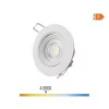 Downlight LED Redondo de Embutir 5W - 4000K - Luz Dia - Branco|EdM|8425998316315