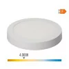 Downlight LED Superfície Redondo 20W - 1500Lm - 4000K - Luz Dia - Blanco
