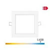 Mini Square LED Downlight 6W - 6400k Cold Light - White
