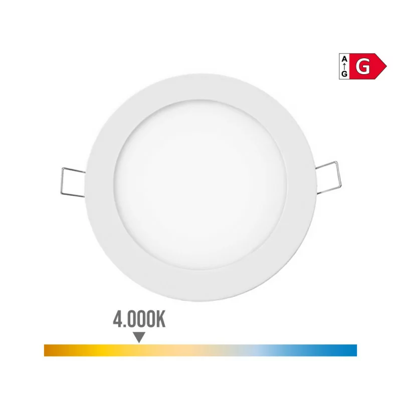 Mini Round LED Downlight 6W - 4000K - Daylight - White Mini Round LED Downlight 6W - 4000K - Daylight - White