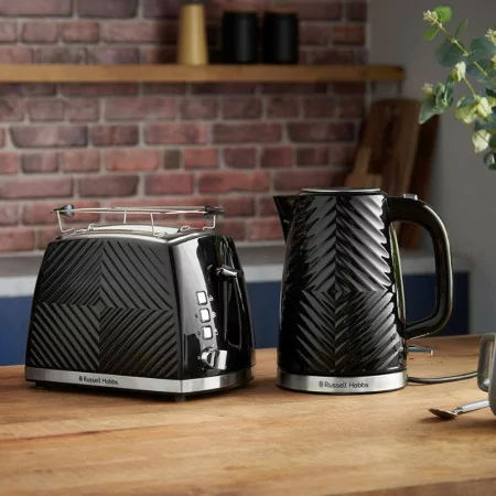 Russell Hobbs Kettle - Groove Black - 1.7L