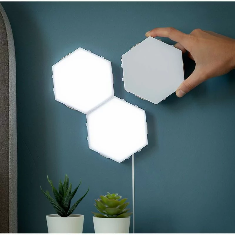 Kit of 3 Magnetic and Tactile Modular LED Panels