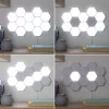 Kit de 3 Paineis Led Modulares Magnéticos e Táteis|Innovagoods|8435527816513