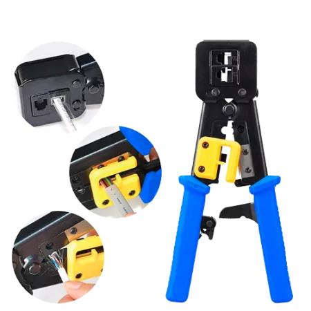 Alicate de Crimpagem e Corte RJ45 - Passantes - HT-268ER|K-Pro|8435325449241
