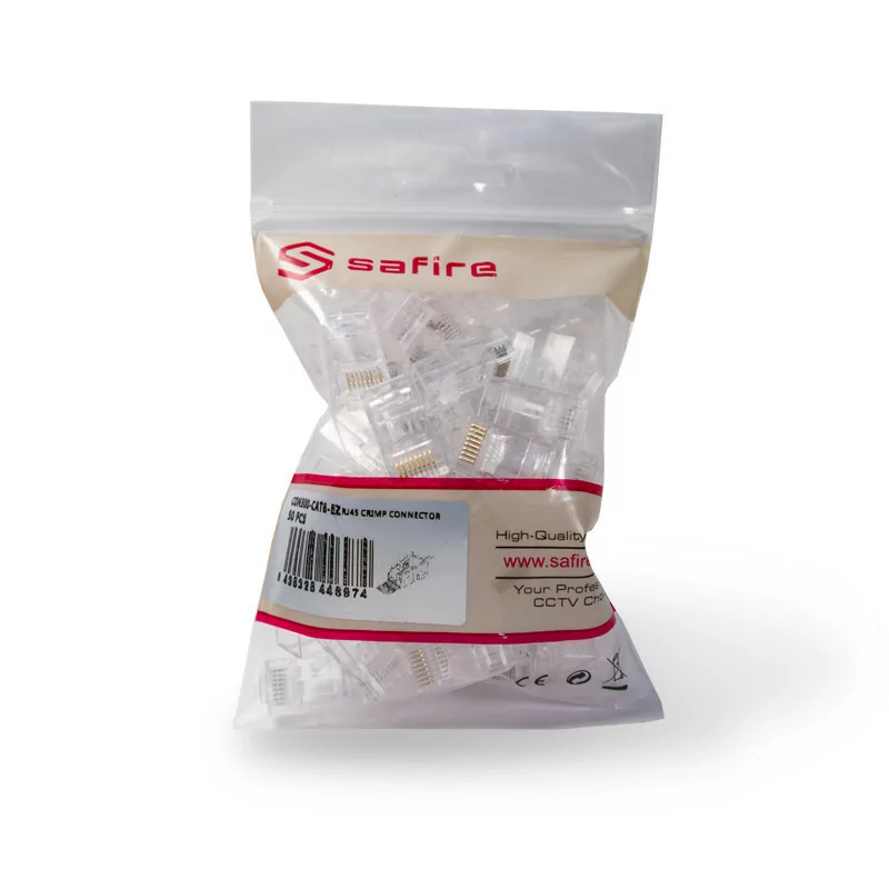 Conector RJ45 CAT6 Safire - Passante|Safire|8435325446974