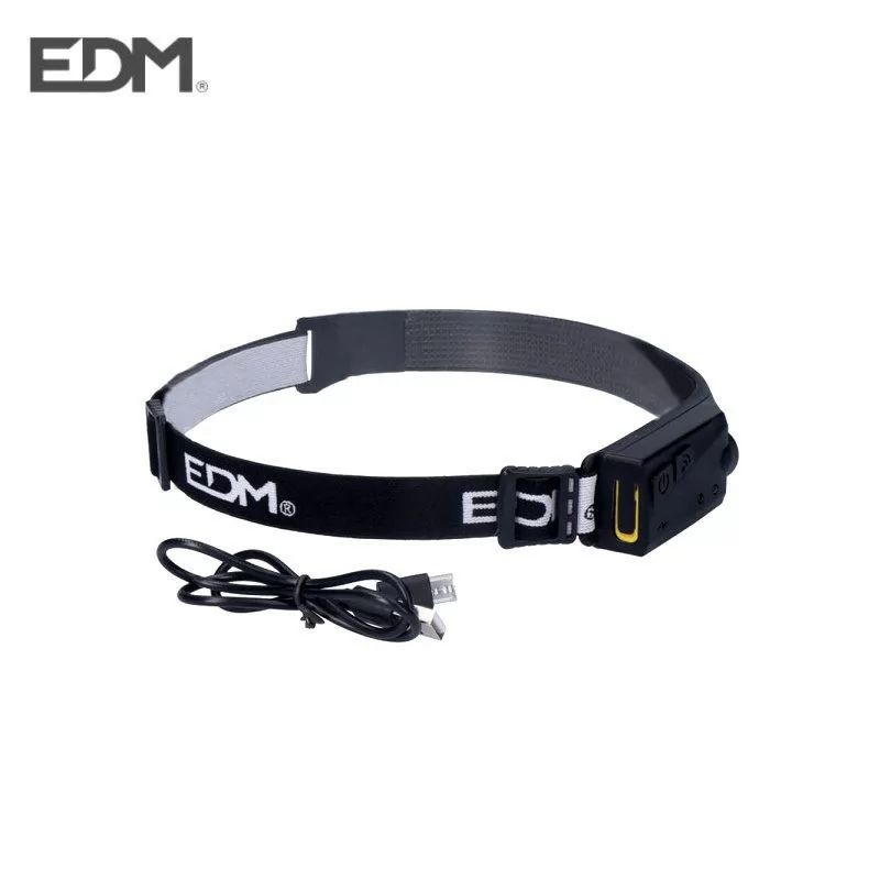 Lanterna Frontal com Sensor COB - 5W / 300 Lumens EDM|EdM|8425998361278