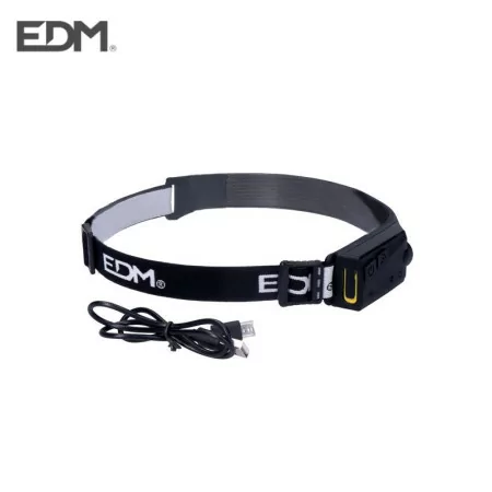 Lanterna Frontal com Sensor COB - 5W / 300 Lumens EDM|EdM|8425998361278