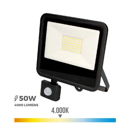 Projetor LED EDM - 50W - 4000lm - 4000K - Luz Dia|EdM|8425998703580