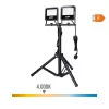 Projetor LED EDM - Com Tripé - 2x30W 2x2370lm 4000K Luz Dia|EdM|8425998704150