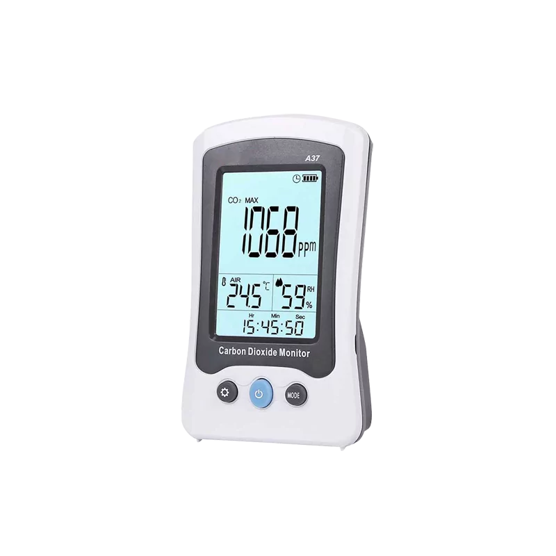 Medidor de CO2, Temperatura e Humidade - A37|Uni-trend|6935750537022 Medidor de CO2, Temperatura e Humidade - A37|Uni-trend|6935750537022
