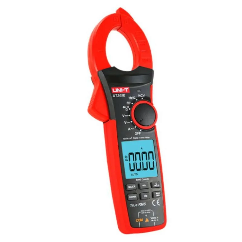 Clamp meter - LED display of up to 6000 beads - UT205E