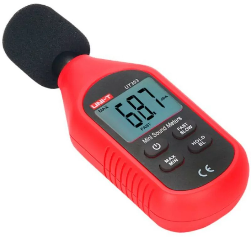 Medidor de nível sonoro - Captura ruído até 130 dB com re...