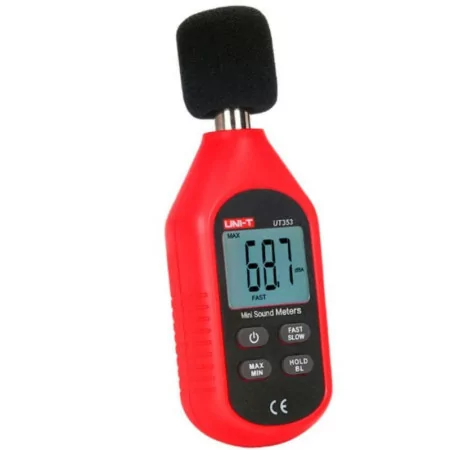 Medidor de nível sonoro - Captura ruído até 130 dB com re...