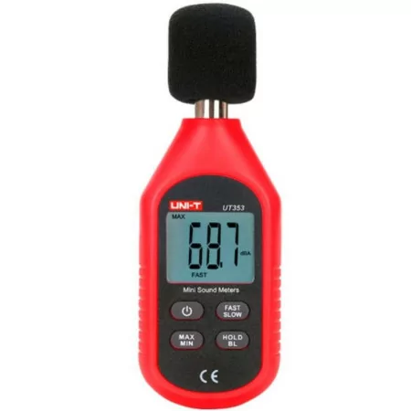 Medidor de nível sonoro - Captura ruído até 130 dB com re...