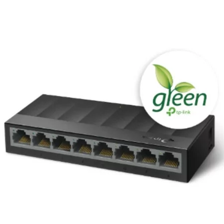 Switch TP-Link LiteWave 8 Portas - LS1008G - Gigabit