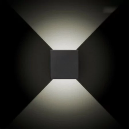Square Wall Light LED - 3W - IP65 - 85Lm - 4000k Daylight