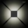 LED Square wall light 6W - IP65 - 130Lm - 4000k Daylight