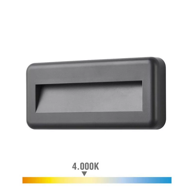 Rectangular wall light LED 6W - IP65 - 150Lm - 4000k Daylight Rectangular wall light LED 6W - IP65 - 150Lm - 4000k Daylight