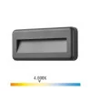 Aplique Retângular LED 6W - IP65 - 150Lm - 4000k Luz Dia|EdM|8425998321500