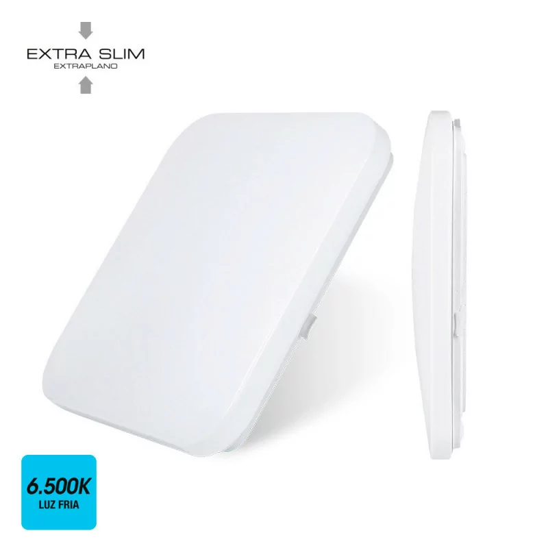 Lâmpada Quadrada de Parede LED 24W - 6500k - EDM (32526)|EdM|8425998325263 Lâmpada Quadrada de Parede LED 24W - 6500k - EDM (32526)|EdM|8425998325263