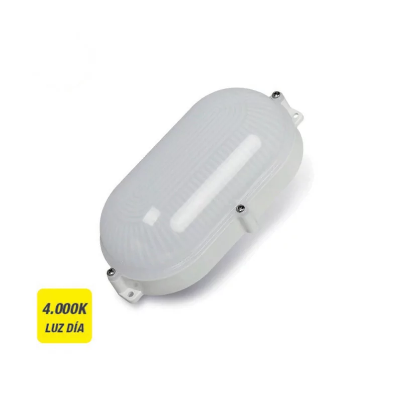 Oval Outdoor LED Wall Light 9W - IP65 - 4000k Oval Outdoor LED Wall Light 9W - IP65 - 4000k