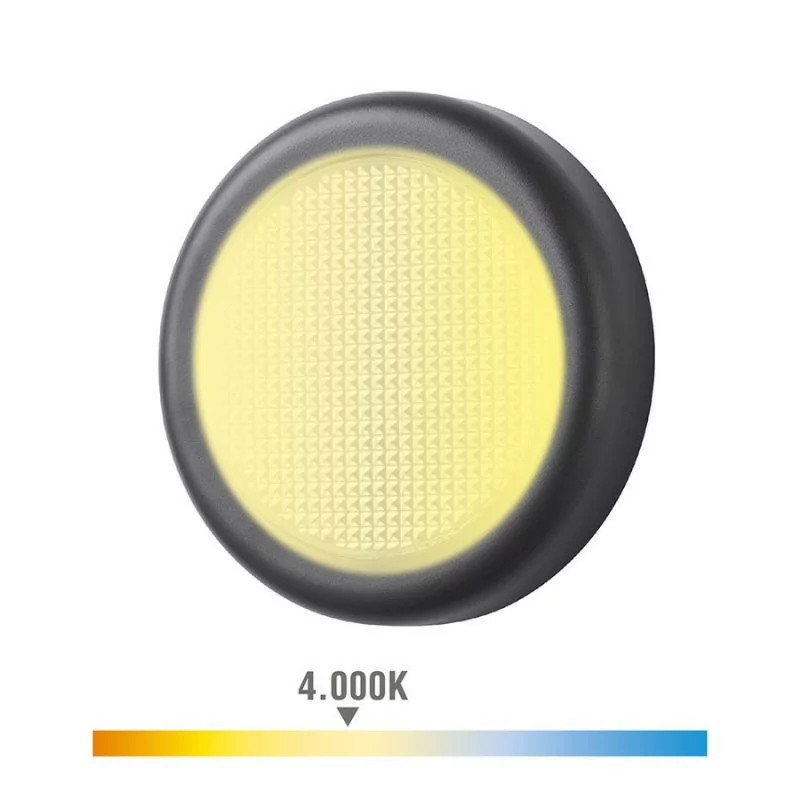 Aplique Redondo LED 6W - 450Lm - IP65 - 4000k Luz Dia