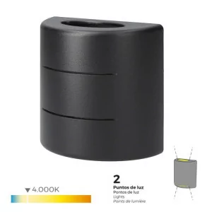 Wall light Oval LED 6W -...