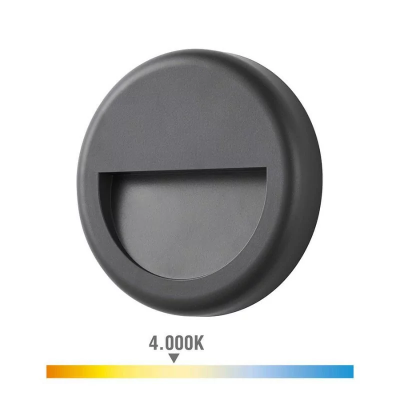 Round LED Wall Light 6W - IP65 - 70Lm - 4000k Daylight