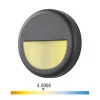 Round LED Wall Light 6W - IP65 - 70Lm - 4000k Daylight